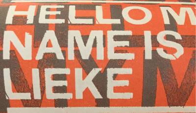 Brewdog Hello my name is Lieke